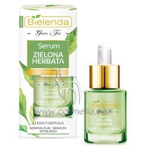 ��������� � ������ ������� ������ ��� ��������������� ���� Bielenda Green Tea Face Serum