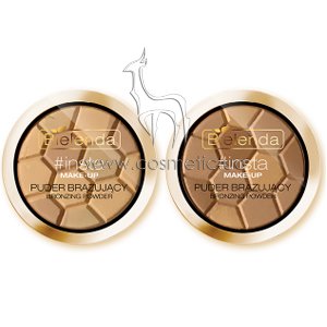 �����-��������� Bielenda Insta-Make-Up Highlight & Contour Bronzing Powder