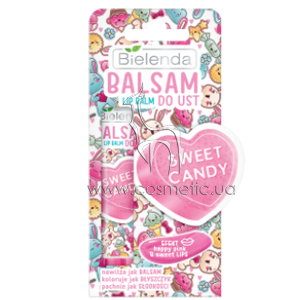 ������� ��� ��� �������� �������� Bielenda Juicy Jelly Sweet Candy Lip Balm
