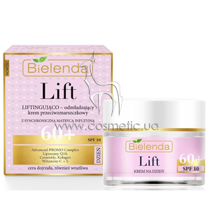 ������� ������������� ����-������� ������ ������ 60+ Bielenda Lift Lifting & Rejuvenating Anti-Wrinkle Day Cream SPF 10