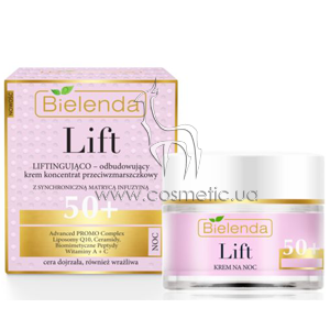 ����������������� ������ ����-������� ���������� ������ ������ 50+ Bielenda Lift Lifting Repairing Anti-Wrinkle Night Cream 50+