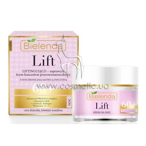 ����������������� ������ ����-������� ���������� ������ ������ 60+ Bielenda Lift Lifting Repairing Anti-Wrinkle Night Cream 60+