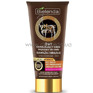 ����������� ������������ ���� ��� ������ ���� Bielenda Magic Bronze 2in1 Moisturizing Bronze Cream For Dark Skin