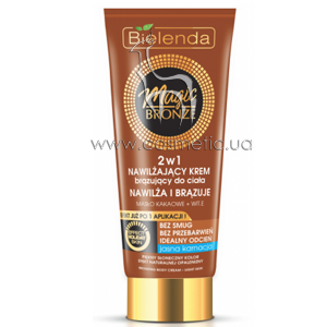 ����������� ������������ ���� ��� ������� ���� Bielenda Magic Bronze 2in1 Moisturizing Bronze Cream for Light Skin
