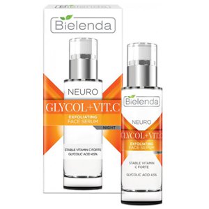 ������ ���������-���������� ��� ���� ������ ������ Bielenda Neuro Glycol + Vit C Exfoliating Face Night Serum