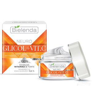 ������� ����������� ���� ��� ���� ������ ������ Bielenda Neuro Glycol + Vit C Moisturizing Day Face Cream SPF 20