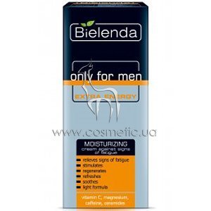 ����������� ���� ������ ��������� ��������� Bielenda Only For Men Extra Energy Moisturizing Cream