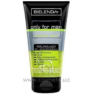 ��������� ������-���� ��� �������� Bielenda Only For Men Super Mat Cleansing Gel with Scrub
