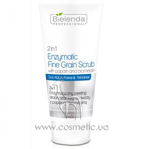 �������������� ����������� ����� ��� ���� 2�1 � �������� � ���������� Bielenda Professional Face Program 2in1 Enzymatic Fine Grain Scrub
