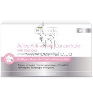 ���������� � ��������� ������ ������ � ������� Bielenda Professional Meso Med Program Active Anti Wrinkle Microneedle Concentrate with Peptides