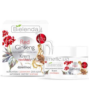����������� ���� ������ ������ 40+ Bielenda Red Ginseng Moisturising Face Cream 40+