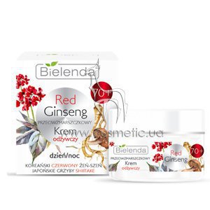 ����������� ���� ������ ������ 70+ Bielenda Red Ginseng Nourishing Face Cream 70+