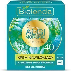 ����������� ������������� ���� ��� ���� 40+ Bielenda Sea Algae Moisturizing Day & Night Cream 40+