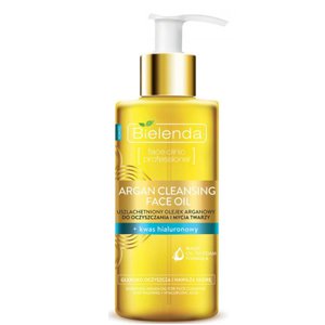 ������������ ��������� ����� ��� �������� ���� ���� � ������������ �������� Bielenda Skin Clinic Professional Argan Cleansing Face Oil + Hyaluronic Acid