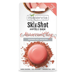����� ����������������� ������������� ����� Bielenda Skin Shot Marrocan Clay