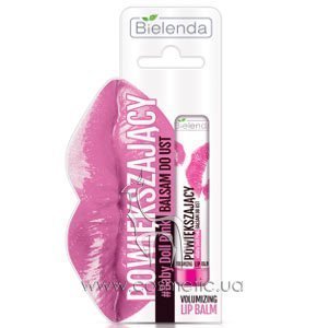 ������� ��� ���������� ������ ��� �������� Bielenda Volumizing Doll Pink Lip Balm