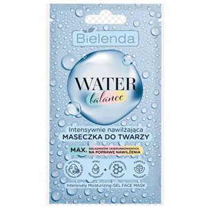 ����������� ����������� ������� ����� ��� ���� Bielenda Water Balanse Intensively Moisturizing Gel Face Mask