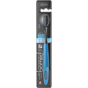 ������ ����� � �������� ����������, ������� ���������, �����-������� Biomed Black Medium Blue Toothbrush
