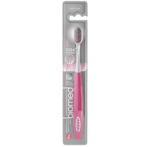 ������ ����� ������� ���������, ������� Biomed Silver Medium Pink Toothbrush