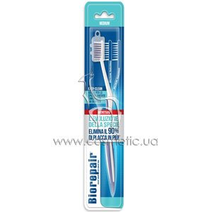 ������ ����� ������������ ������ Biorepair Easy-Clean Medium Tooth Brush