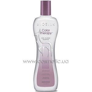 Шампунь для блондированных волос Biosilk Color Therapy Cool Blonde Shampoo