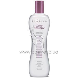 Несмываемый кондиционер для защиты окрашенных волос BioSilk Color Therapy Lock & Protect Leave-In Treatment