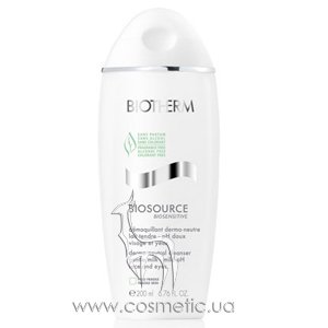 ������ ��������� ������� � ������������� �������� ��� �������������� ���� ���� � ���� Biotherm Biosource Biosensitive Dermo-Neutral Cleanser Gentle Milk