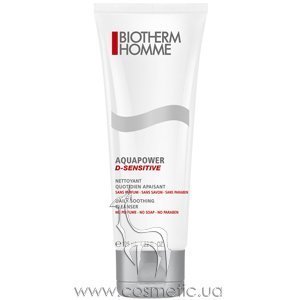 ���������� ��������� ���� ��� ������������ � �������������� ���� Biotherm Homme Aquapower D-Sensitive Daily Soothing Cleanser