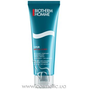 ������� ��������� ���� Biotherm Homme T-Pur Anti Oil & Wet Purifying Cleanser