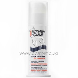 ���������� ���������� ������ ������ Biotherm Homme T-Pur Intense SOS Corrective Anti-Imperfection Moisturizing Concentrate