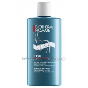 ��������� ���������� ������ ��� ���� Biotherm Homme T-Pur Purifying Mattifying Pore Reducer Lotion