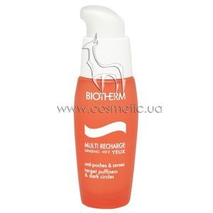 ����������� �������� ��� ������� ������ ���� Biotherm Multi Recharge Target Puffiness & Dark Circles Moisturizing and Smoothing Energetic Eye Care