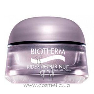 ������ ����������� ����������������� ���� ������ ������ ��� ���������� � ��������������� ���� Biotherm Rides Repair Nuit Intensive Wrinkle Reducer - Ultra-Revitalizing Night Cream (norm & comb skin)