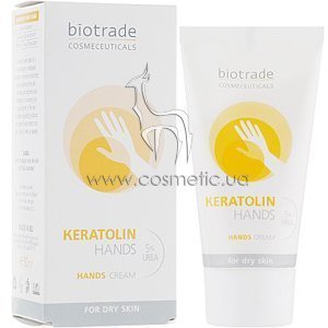 ���� ��� ��� � 5% �������� ��� ������������ ���������� � ������� Biotrade Cosmeceuticals Keratolin Hands Cream