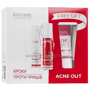 ����� 3 � 1 ��� ������ � ���������� ���� Biotrade Cosmeceuticals Acne Out Set