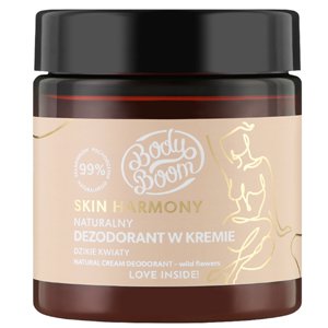 ������� ���������� �������� ������ BodyBoom Skin Harmony Natural Deodorant Cream Wild Flowers Niezawodny Pomagier