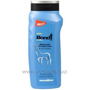���� ��� ���� � ����������� �������� Bond Expert Sensitive Cool Effect Body & Hair Shower Gel