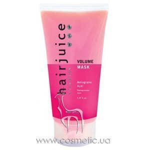 ����� ��� ������ ����� ������� � ����� Brelil Hair Juice Volume Mask Pomegranate Acai