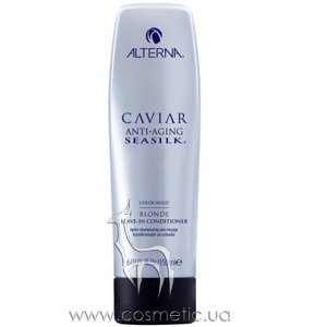 ����������� ����������� c ���������� ������ ���� ��� ������� ����� Alterna Caviar Anti-Aging Seasilk Blonde Leave-in Conditioner
