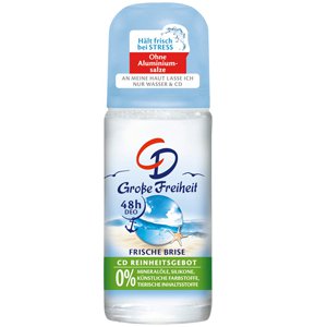 Роликовый дезодорант без алюминия «Свежий бриз» CD Grobe Freiheit 48h Deo Roll-On