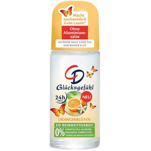 Роликовый дезодорант без алюминия «Флёрдоранж» CD Glucksgefuhl 48h Deo Roll-On
