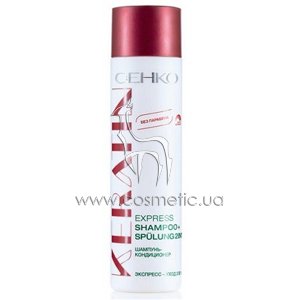�������-����������� � ��������� 2 � 1 ��������� ���� C:EHKO Keratin Express Shampoo + Spulung 2 in 1