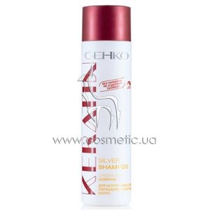 ����������� ������� ��� ����������� � ���������� ������� ����� C:EHKO Keratin Silver Shampoo