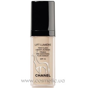 ��������� ����-����� � �������������� ���������� Chanel Lift Lumiere Firming and Smoothing Fluid Makeup SPF 15