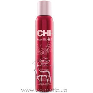 ����� �������� ����� ��� ���������� ����� � ������ ���� � ��������� CHI Rose Hip Oil Color Nurture Dry UV Protecting Oil