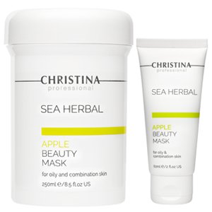 ����� ������� �� ������ ������� ���� ��� ������ � ��������������� ���� ������� Christina Sea Herbal Beauty Mask Apple