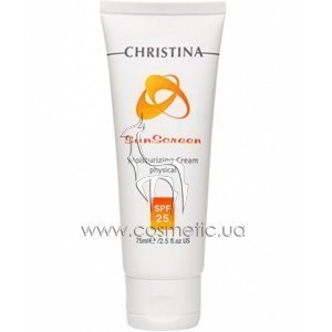 �������������� ����������� ���� Christina SunScreen Moisturizing Cream With Vitamin E Physical SPF 25
