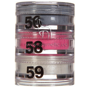 ���� � ����� ����������� �������� 3 ����� Cinecitta Make Up Pyramid Powder Eyeshadows �56-59