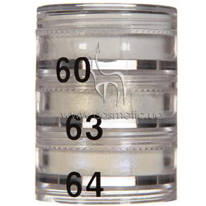 ���� � ����� ����������� �������� 3 ����� Cinecitta Make Up Pyramid Powder Eyeshadows �60-64
