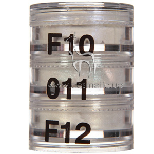 ���� � ����� ����������� �������� 3 ����� Cinecitta Make Up Pyramid Powder Eyeshadows �F10-F12